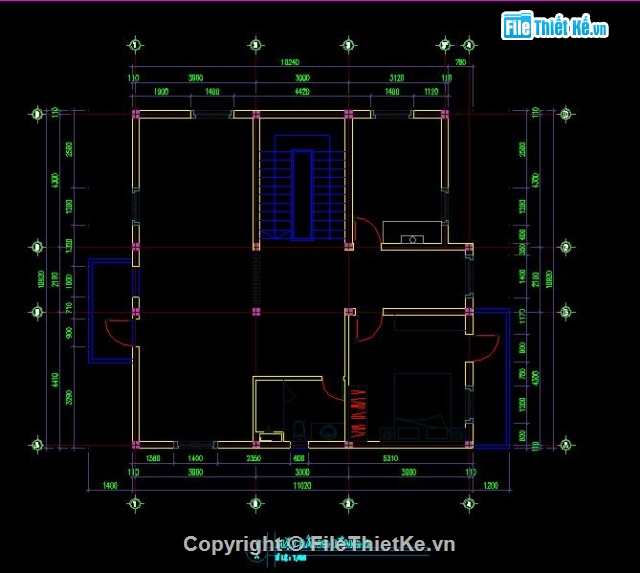 Bản vẽ,tham khảo,bản vẽ biệt thự,Bản vẽ autocad